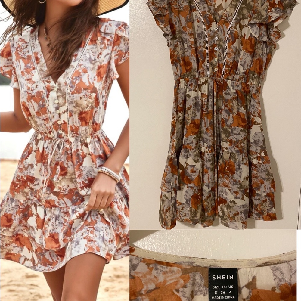 SHEIN Floral Dress